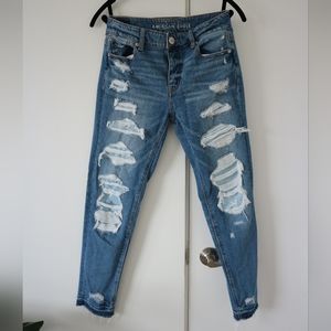 American Eagle Tomgirl Jean Size US 0